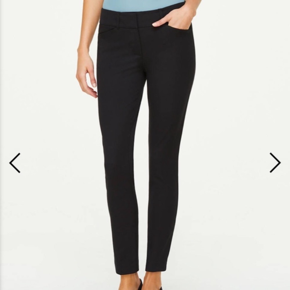 LOFT Marisa Gray Slacks NWOT